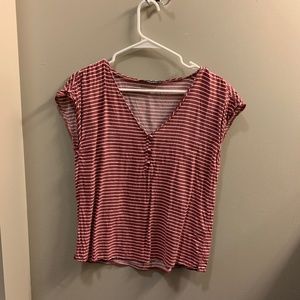 Abercombie and Fitch striped t-shirt